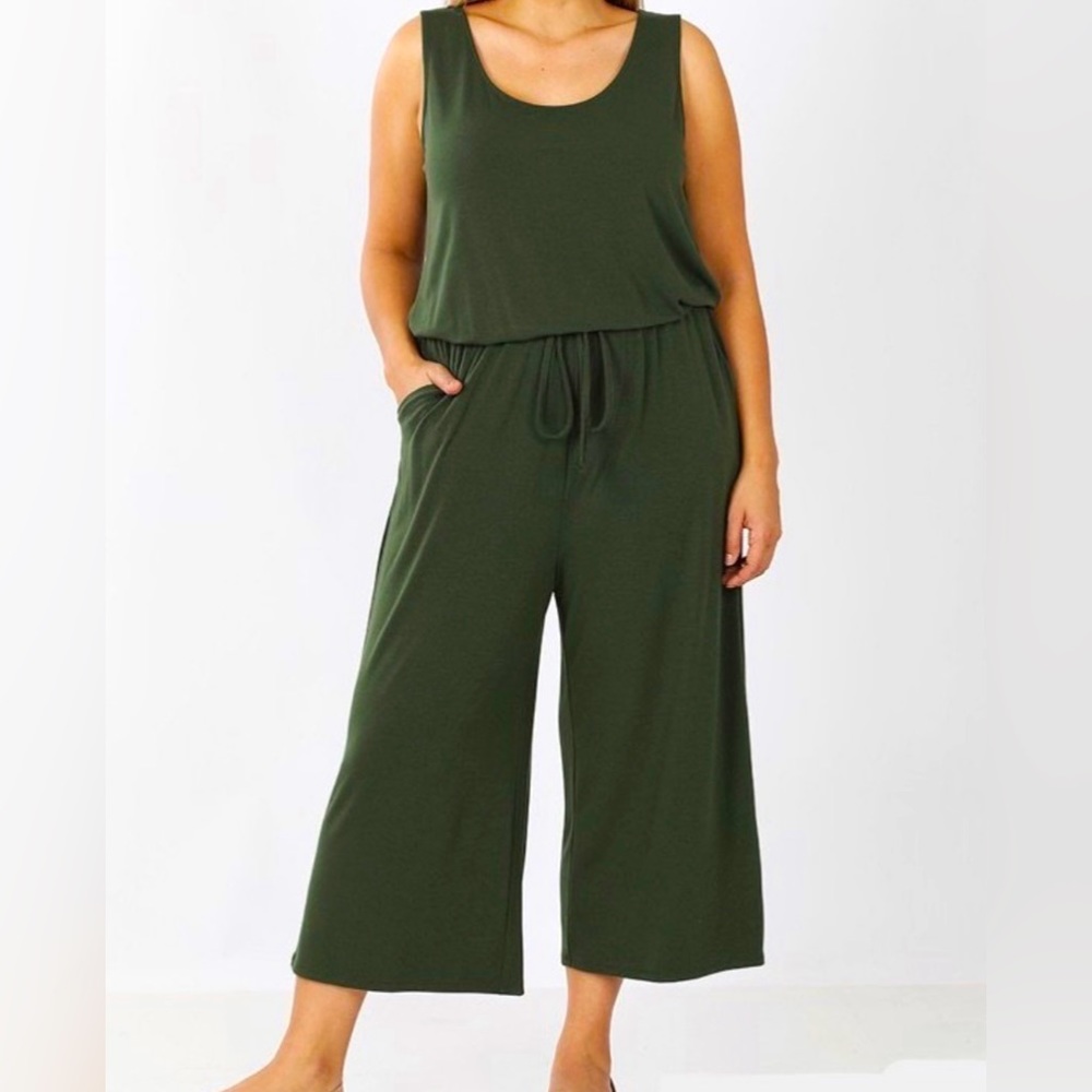 Olive Green Jumpsuit